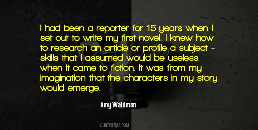Characters Novel Quotes #312098