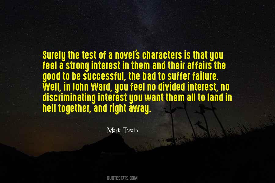 Characters Novel Quotes #432038