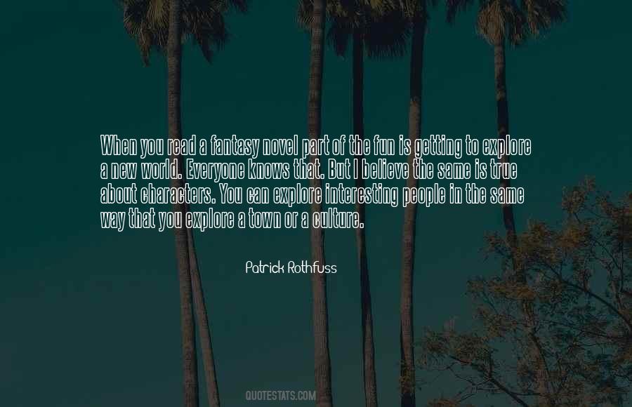 Characters Novel Quotes #563349