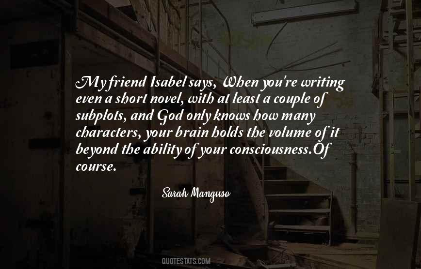 Characters Novel Quotes #630281