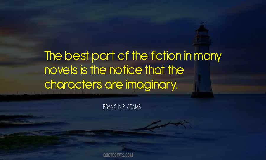 Characters Novel Quotes #717018