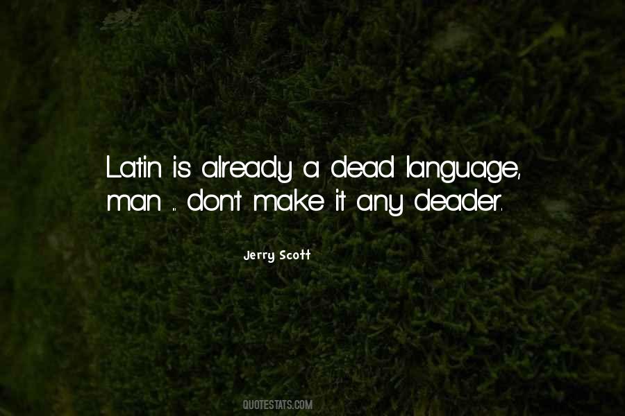 Quotes About Latin Language #1692647