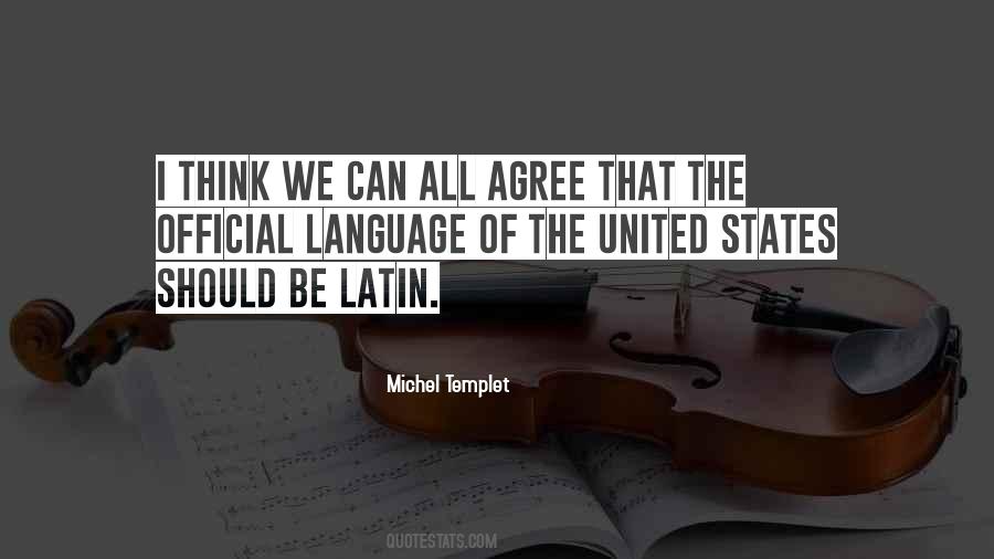 Quotes About Latin Language #62623