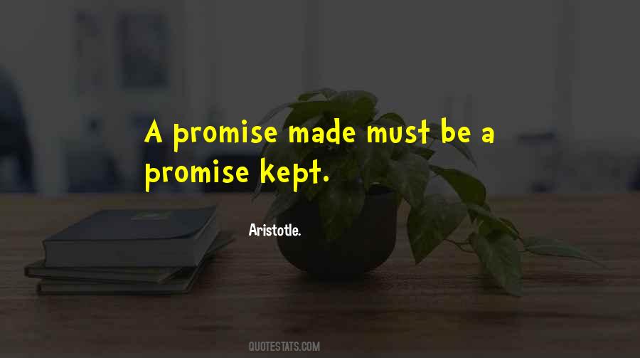 A Promise Kept Quotes #442417