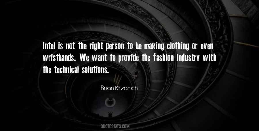 Clothing Industry Quotes #1768621