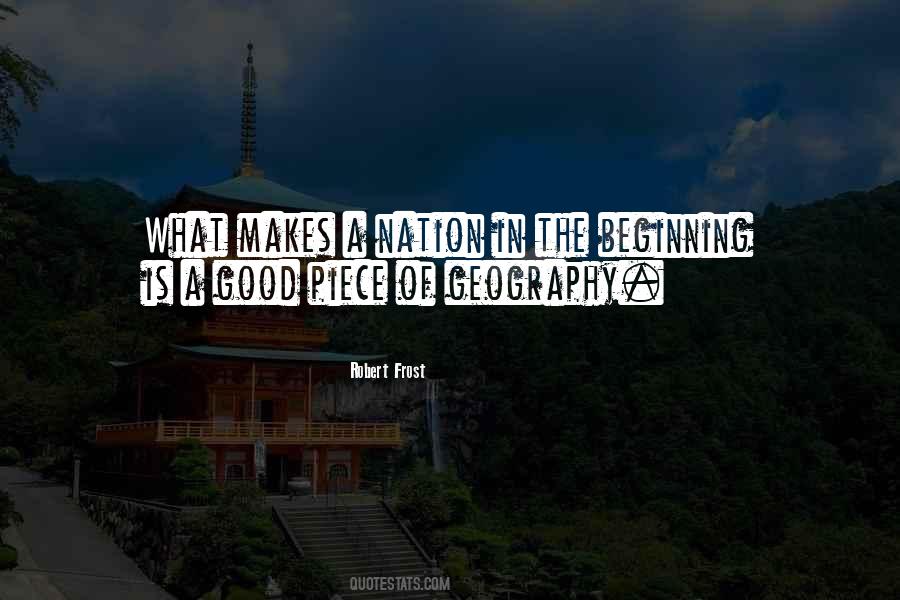 Good Geography Quotes #1861825