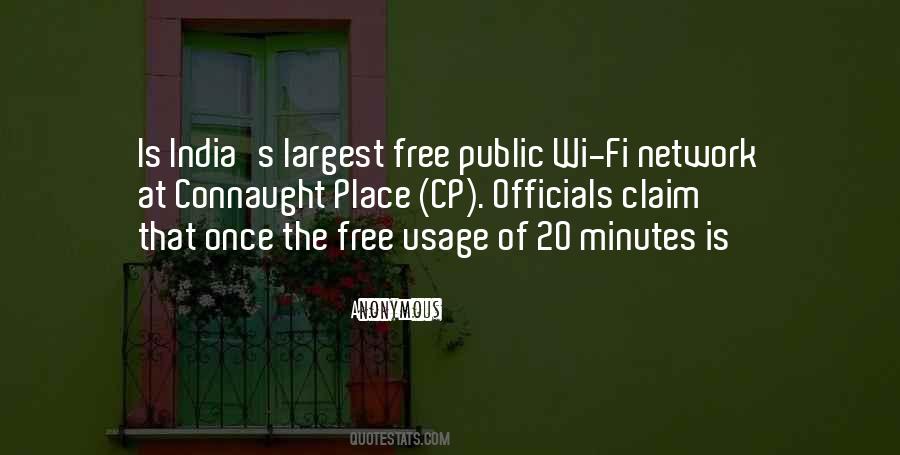 Connaught Place Quotes #169149