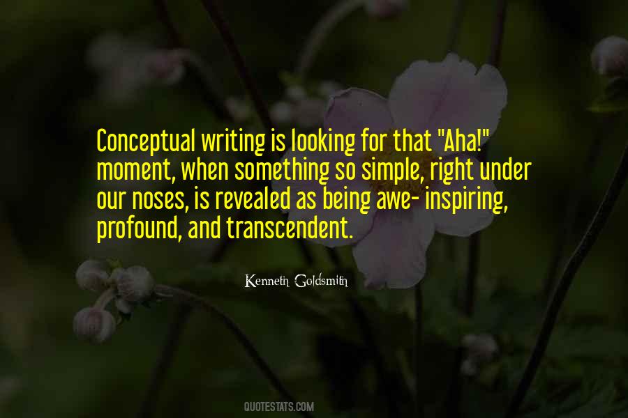Being In Awe Quotes #1618007