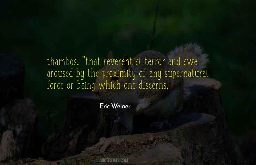 Being In Awe Quotes #1832987