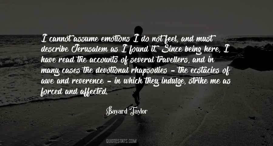 Being In Awe Quotes #263866