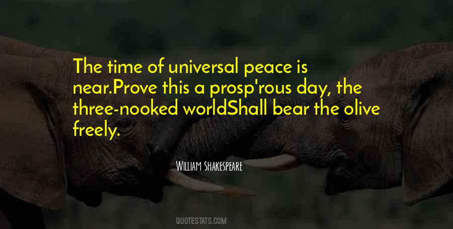 Universal Peace Quotes #1180393