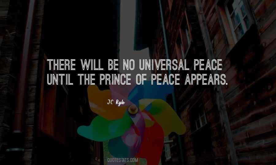 Universal Peace Quotes #1820840