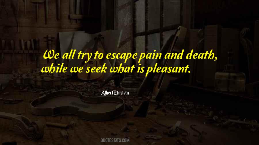 Escape We Quotes #99257