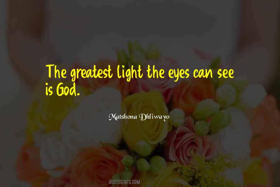 Light God Quotes #77769