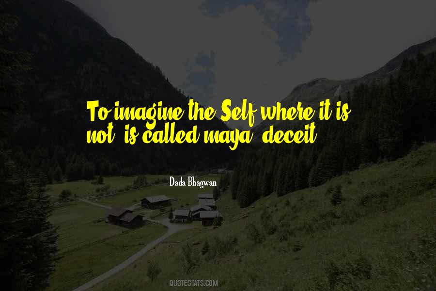 Relation Between Self Deceit Quotes #205992