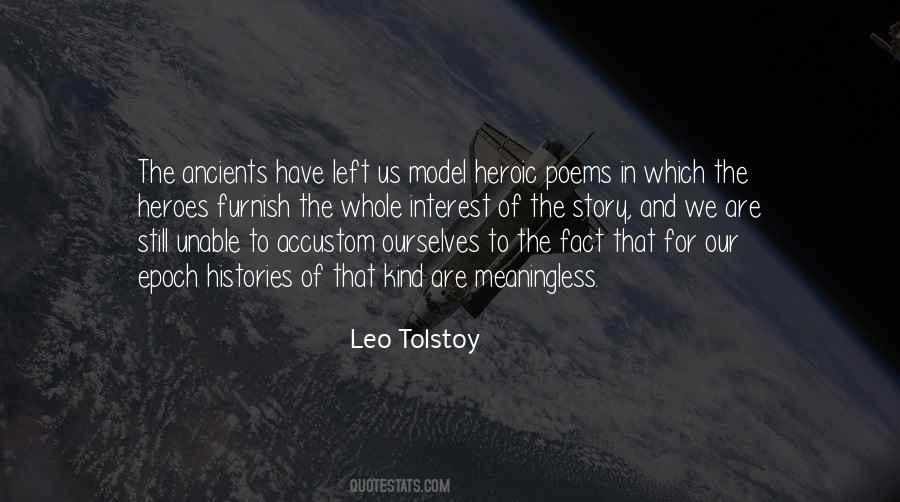Our Histories Quotes #1380986