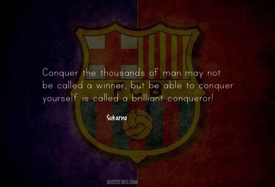 Conquer Quotes #1263488