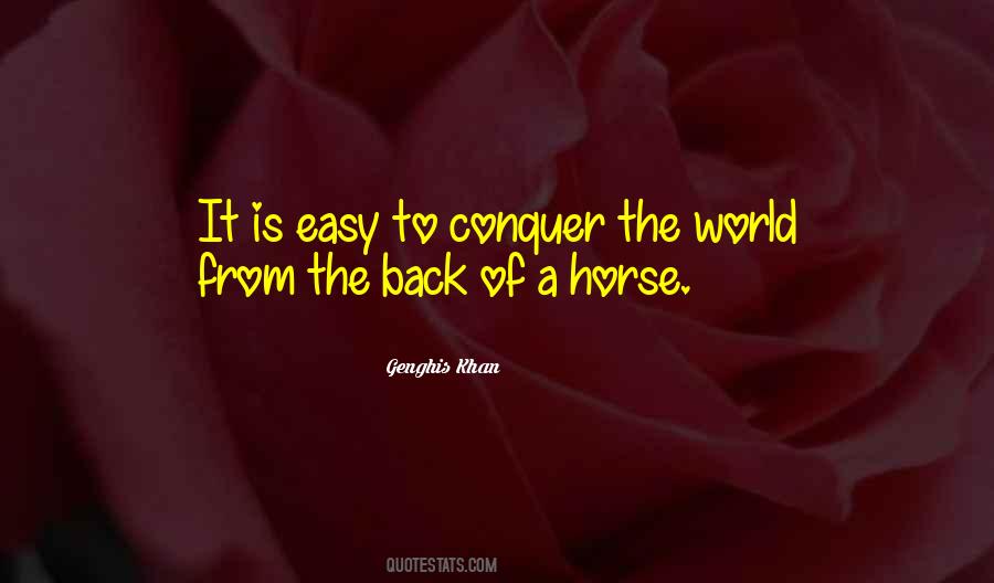 Conquer The World Quotes #1137373