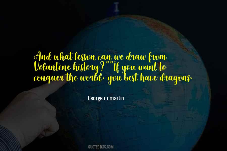 Conquer The World Quotes #1673637