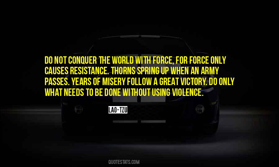 Conquer The World Quotes #1878099