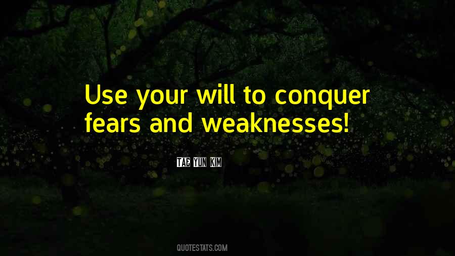 Conquer Your Fears Quotes #293417