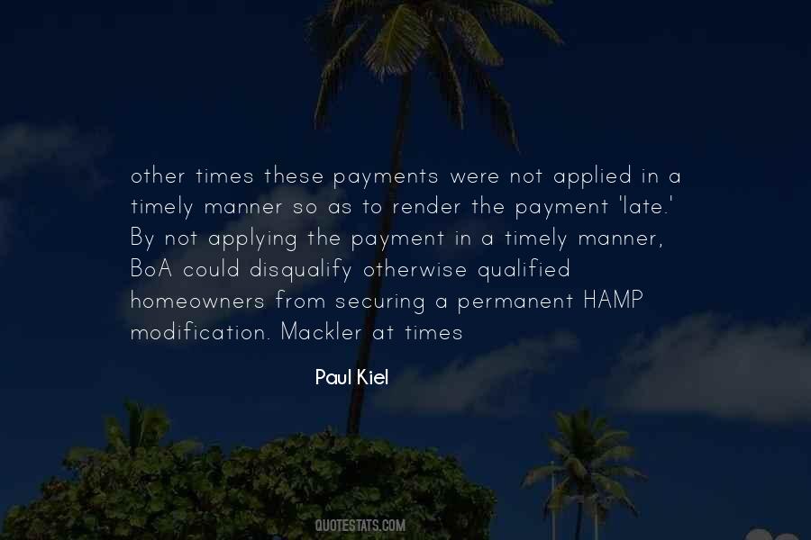 Quotes About Late Payments #1566318