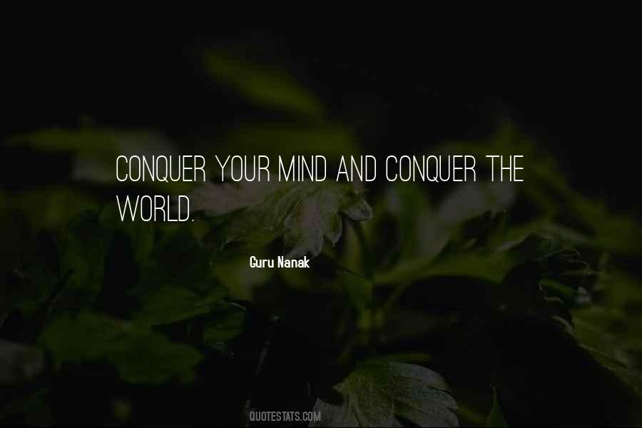 Conquer Your Mind Quotes #91939