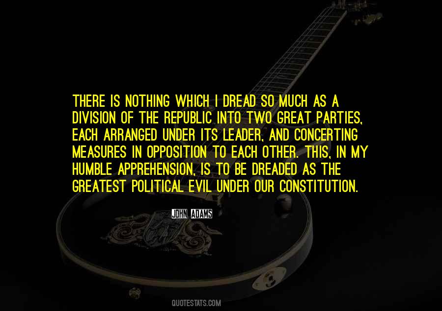 Political Opposition Quotes #1370604