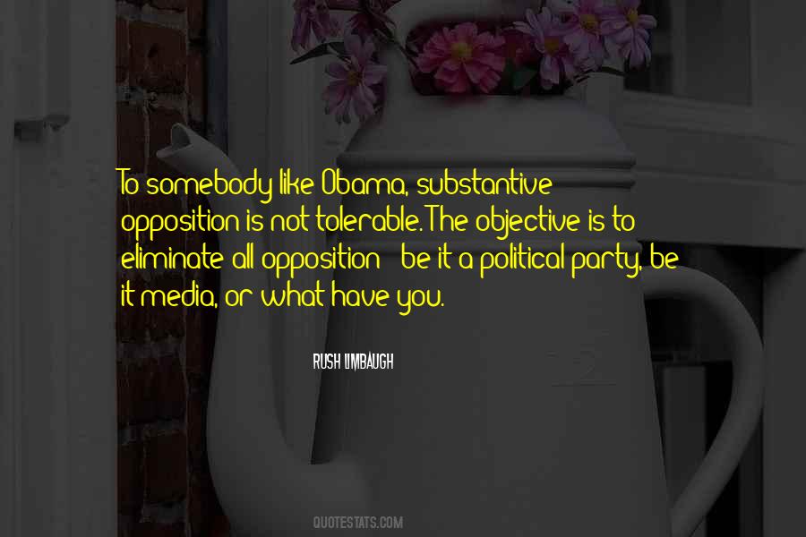 Political Opposition Quotes #1815952