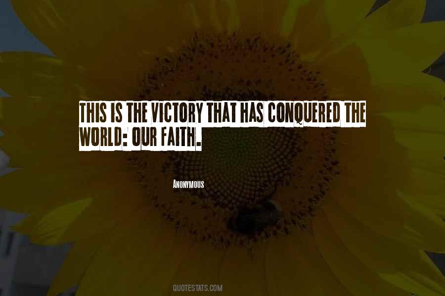 Conquered The World Quotes #1364666