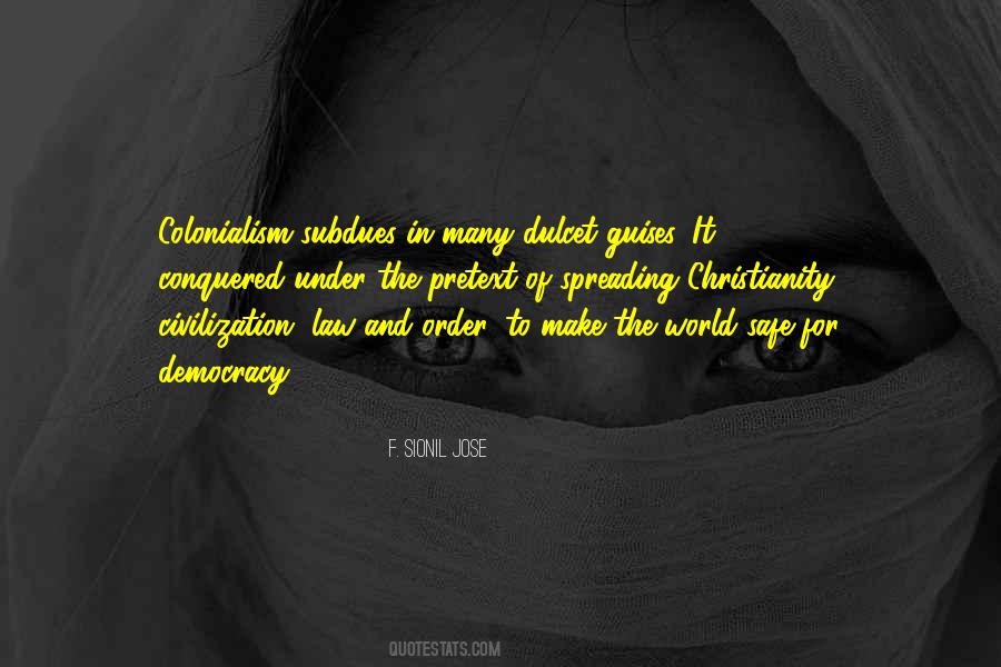 Conquered The World Quotes #1803213