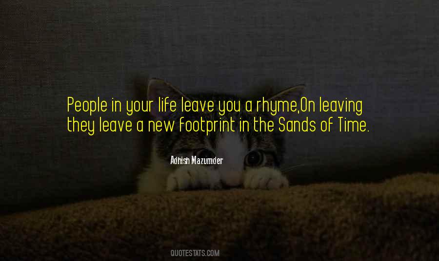 Leave A Footprint Quotes #1554346