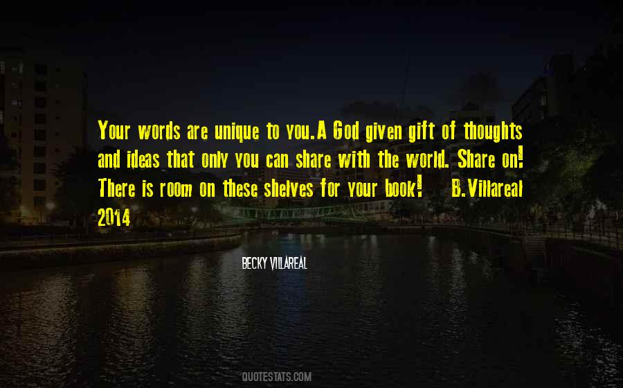Gift Of Words Quotes #718385