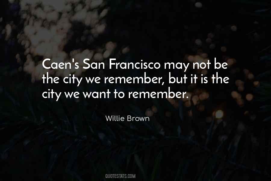 San Francisco City Quotes #574821
