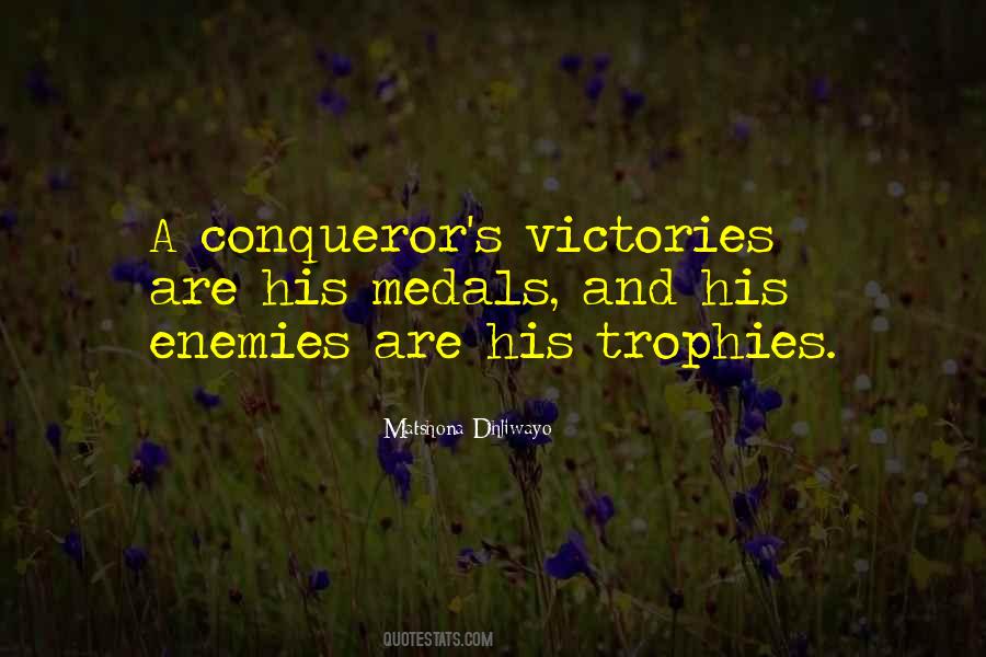 Conqueror Quotes #40743