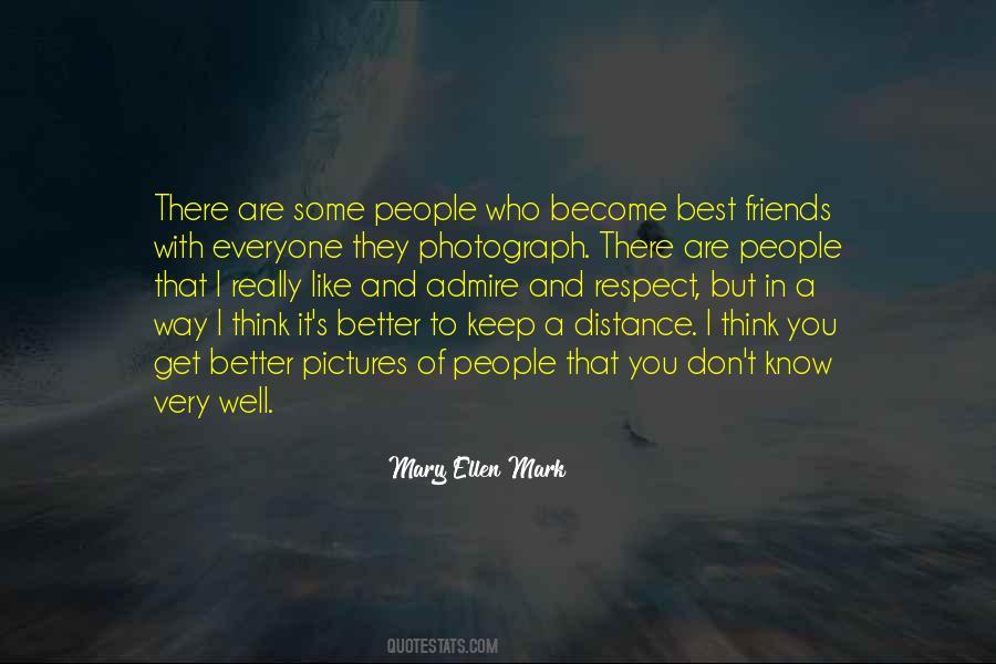 I Keep Distance Quotes #1748684