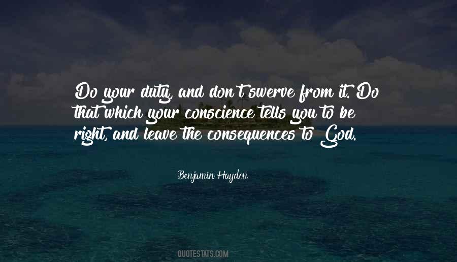 Conscience And God Quotes #1079601