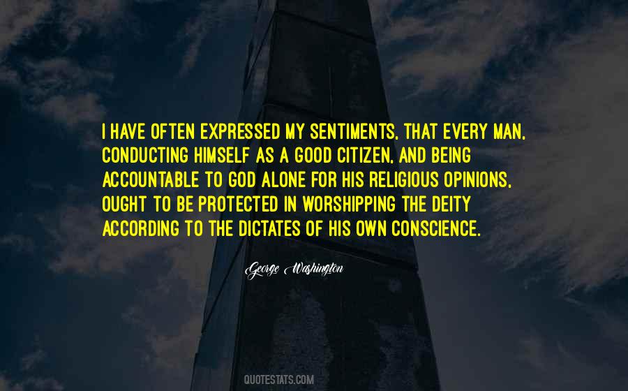 Conscience And God Quotes #116034