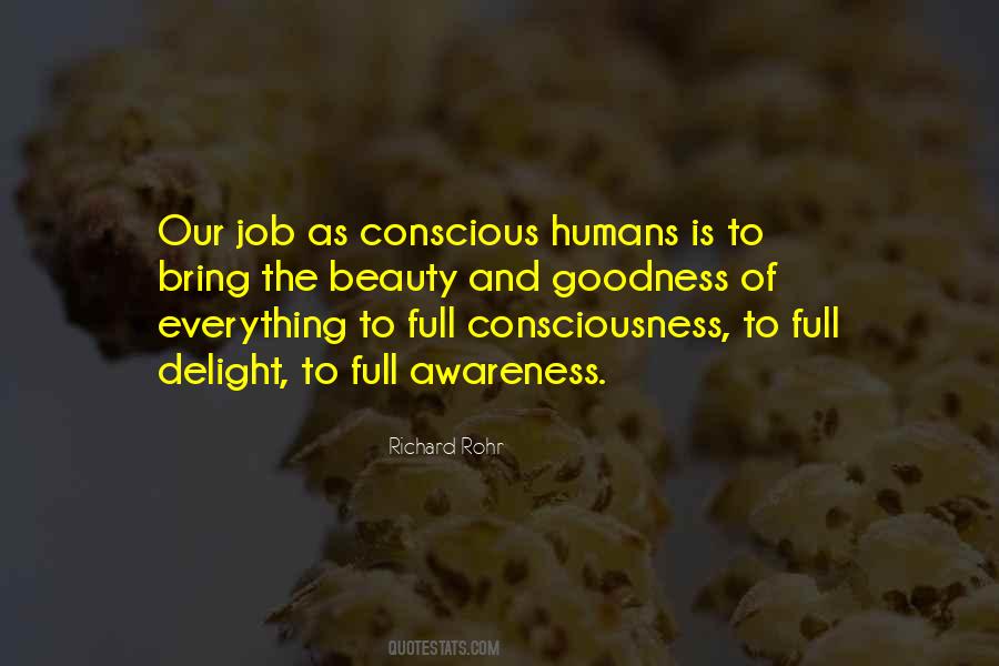 Conscious Awareness Quotes #248524