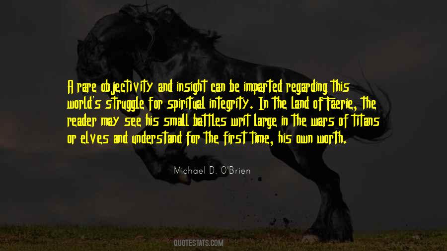 Michael D O Brien Quotes #258045