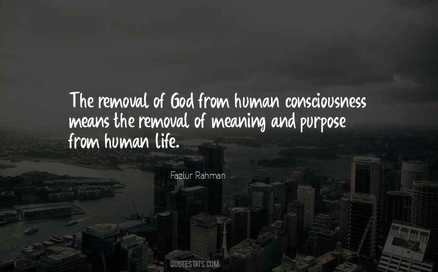 Consciousness God Quotes #12060