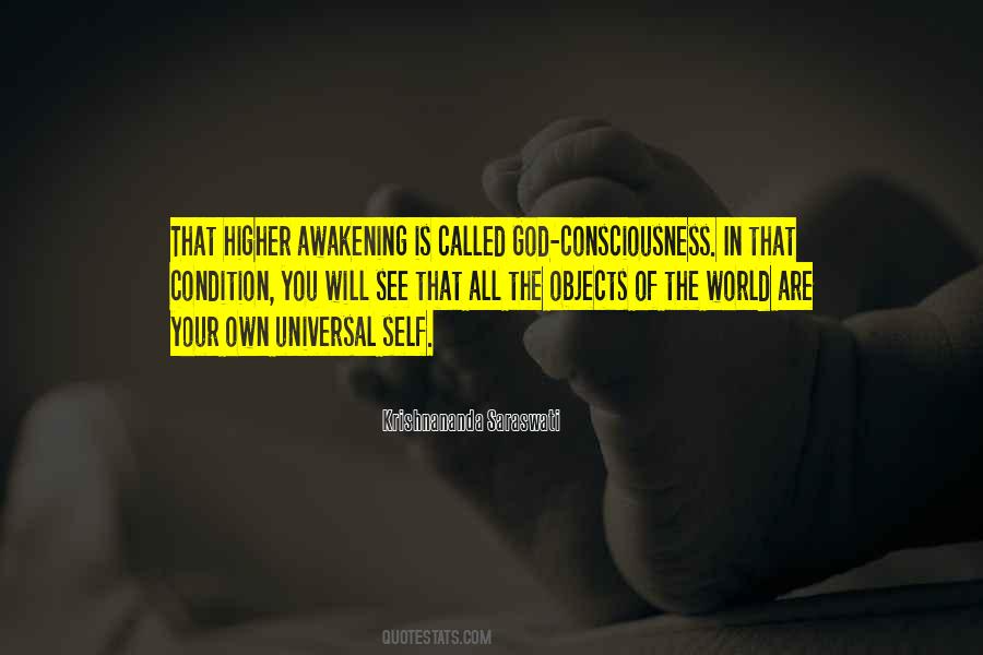 Consciousness God Quotes #121319