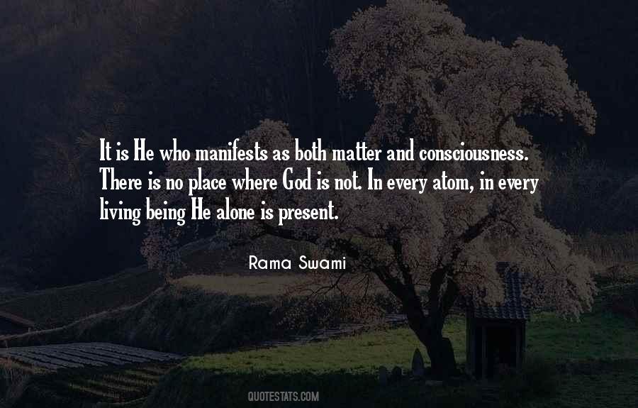 Consciousness God Quotes #487594