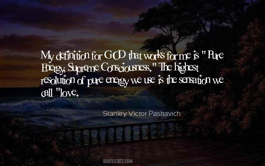 Consciousness God Quotes #840184