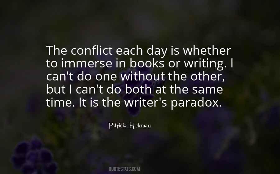 Writing Conflict Quotes #1001084