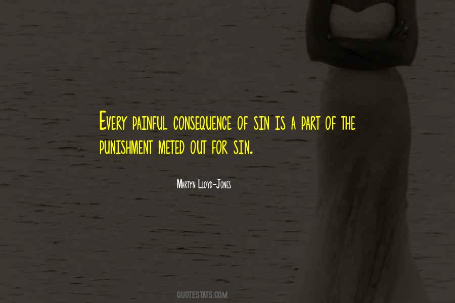 Consequence Of Sin Quotes #744513