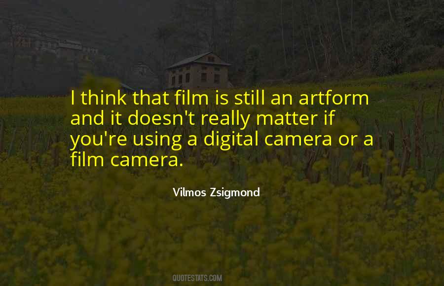 Film Camera Quotes #830010