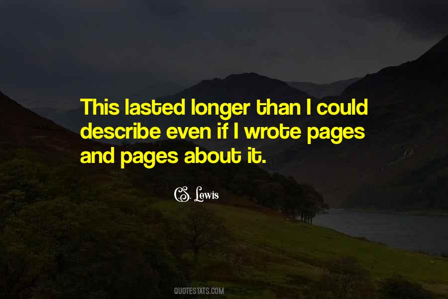 Quotes About Lasted #23442 Quotes About Lasted #23442