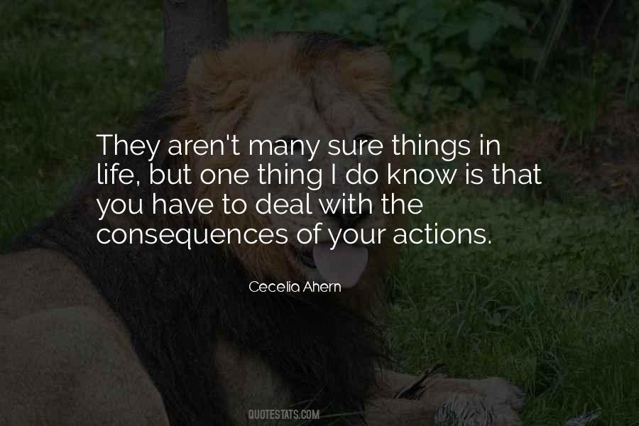 Consequences Of Actions Quotes #241785