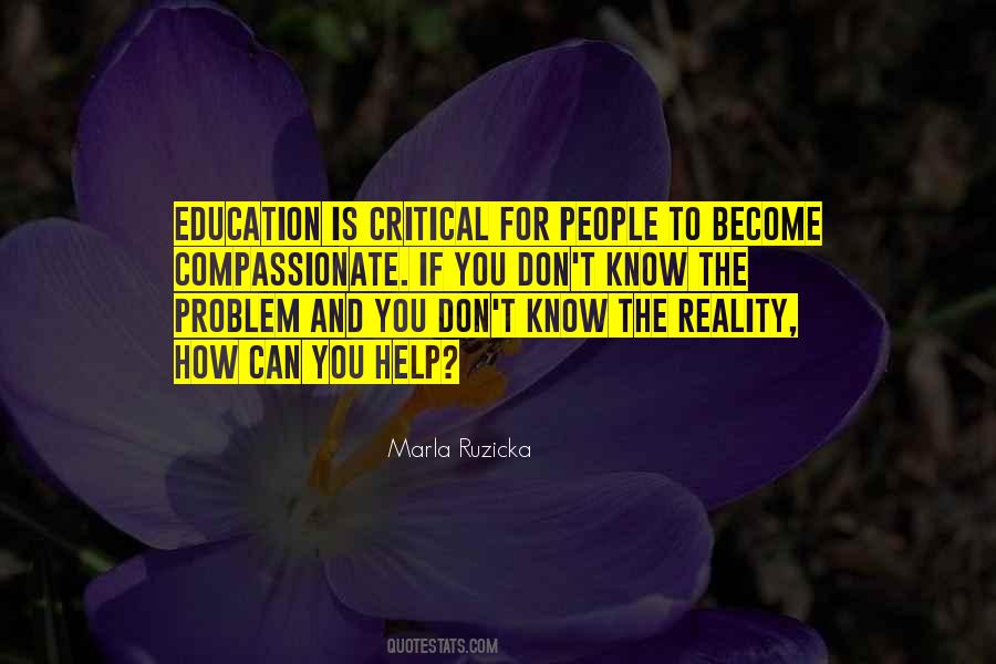 Critical Education Quotes #487639